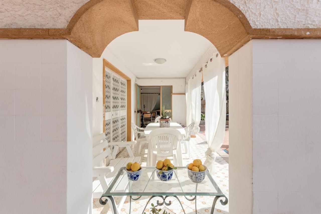 Casa In Villa A Mondello-700M Dal Mare Palermo Exterior photo